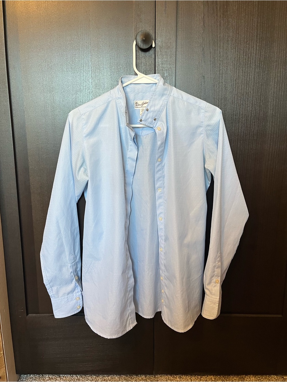 Light Blue Long Sleeve Tailored Sportsman Show Shirt